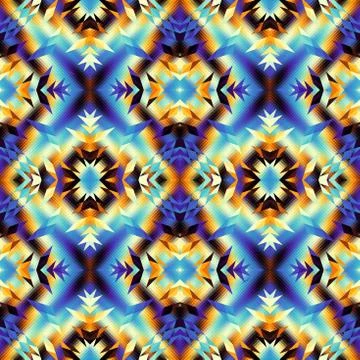 Seamless vector pattern background of a triangles. Illustrazione stock