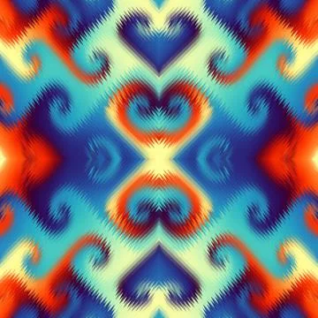 Seamless vector pattern background of a triangles. イラスト素材