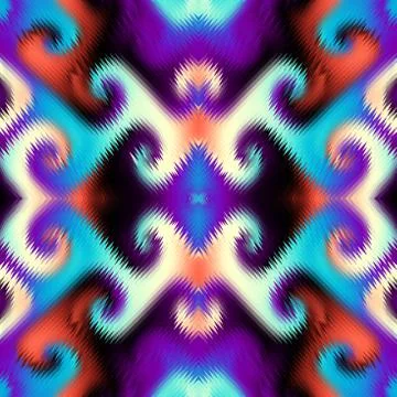 Seamless vector pattern background of a triangles. Stock Illustration