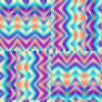 Seamless vector pattern background of a triangles. Stock Illustration