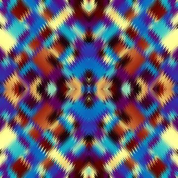 Seamless vector pattern background of a triangles. 库存插图