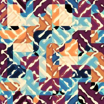 Seamless vector pattern background of a triangles. 스톡 일러스트