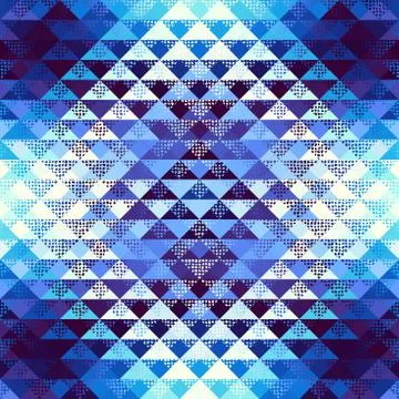 Seamless vector pattern background of a triangles. イラスト素材
