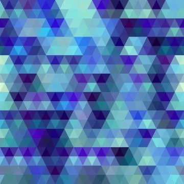 Seamless vector pattern background of a triangles. Illustrazione stock