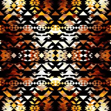 Seamless vector pattern background of a triangles. 库存插图