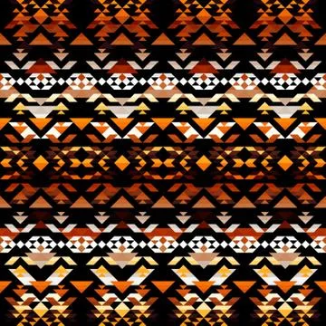 Seamless vector pattern background of a triangles. 库存插图