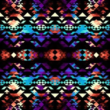 Seamless vector pattern background of a triangles. Illustrazione stock