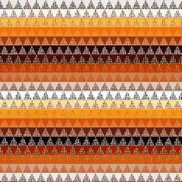 Seamless vector pattern background of a triangles. 库存插图