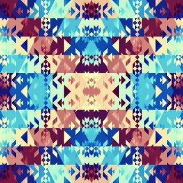 Seamless vector pattern background of a triangles. 스톡 일러스트