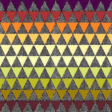 Seamless vector pattern background of a triangles. 스톡 일러스트