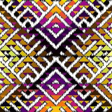 Seamless vector pattern background of a triangles. Illustrazione stock