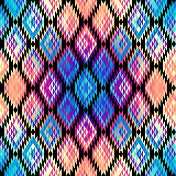 Seamless vector pattern background of a triangles. Illustrazione stock