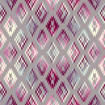 Seamless vector pattern background of a triangles. Stockillustratie