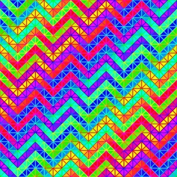 Seamless vector pattern background of a triangles. Vector chevron pattern. .. イラスト素材