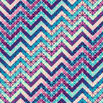 Seamless vector pattern background of a triangles. Vector chevron pattern Stockillustratie