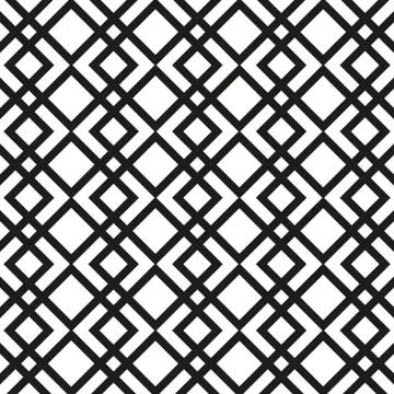 Seamless Vector Pattern. Black and white striped Background. 스톡 일러스트