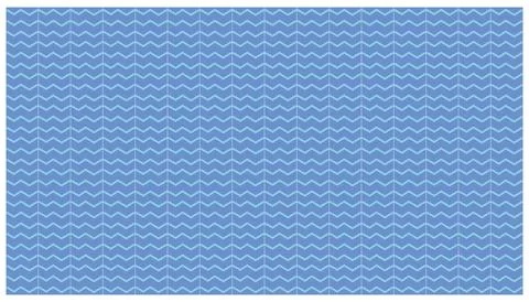 Seamless vector pattern with blue and white knitted elements on white background Stock Illustration