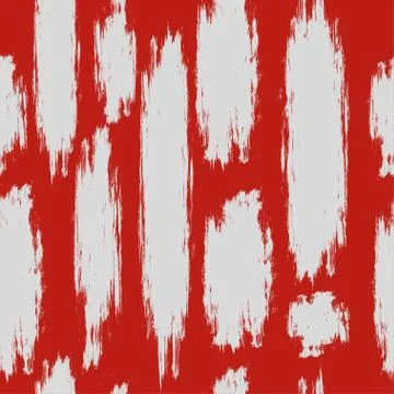 Seamless vector pattern with brush strokes. Stock Illustration