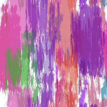 Seamless vector pattern with brush strokes. Stock Illustration