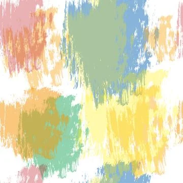 Seamless vector pattern with brush strokes. Illustrazione stock