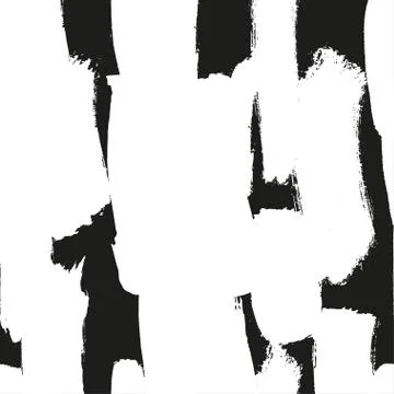 Seamless vector pattern with brush strokes. Stock Illustration