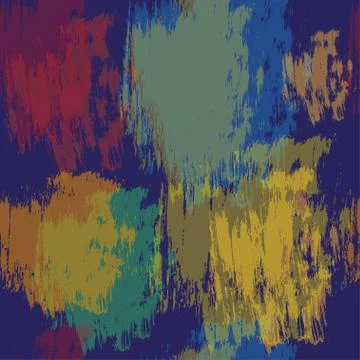 Seamless vector pattern with brush strokes. Illustrazione stock