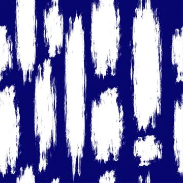 Seamless vector pattern with brush strokes. Stock Illustration