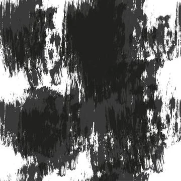 Seamless vector pattern with brush strokes. Stock Illustration