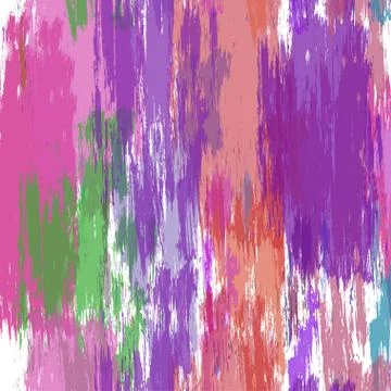 Seamless vector pattern with brush strokes. Stock Illustration