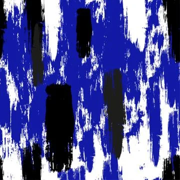 Seamless vector pattern with brush strokes. Illustrazione stock