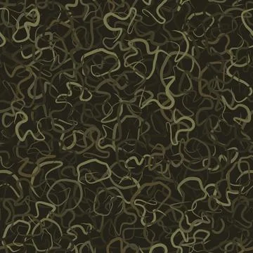 Seamless vector pattern with brushed lines in random direction texture Stock Illustration