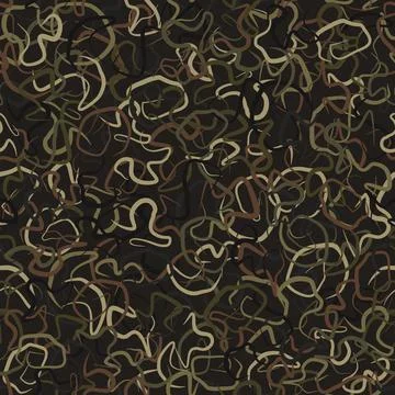 Seamless vector pattern with brushed lines in random direction texture Stock Illustration