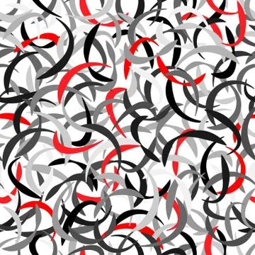 Seamless vector pattern with brushed thin lines in random direction Texture Stock Illustration