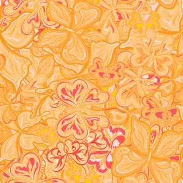 Seamless vector pattern with butterflies for textile, fabric or wallpaper Stock Illustration