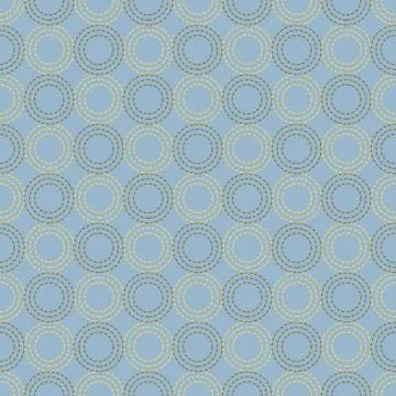 Seamless vector pattern with circles dotted. 스톡 일러스트
