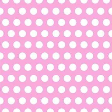 Seamless vector pattern. Circles ornament. Polka dots background Stock Illustration