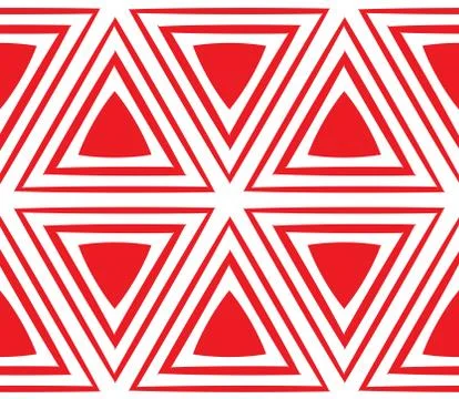 Seamless vector pattern with complex geometrical ornament Illustrazione stock