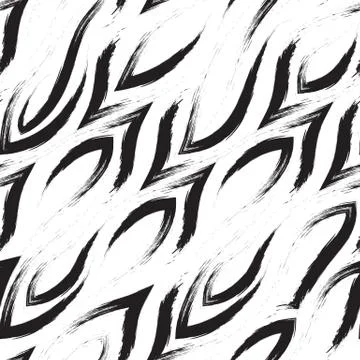 Seamless vector pattern of corners and smooth lines. Geometric abstract pattern Stock Illustration