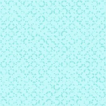 Seamless vector pattern, different geometric shapes, blue color pattern Stock Illustration