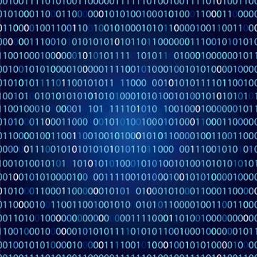 Seamless vector pattern of digits イラスト素材