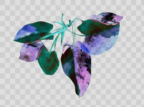 Seamless vector pattern with exotic tropical plants in modern style. Trendy.. Illustrazione stock