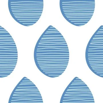 Seamless vector pattern. Fabric ornament. Endless textile illustration Illustration