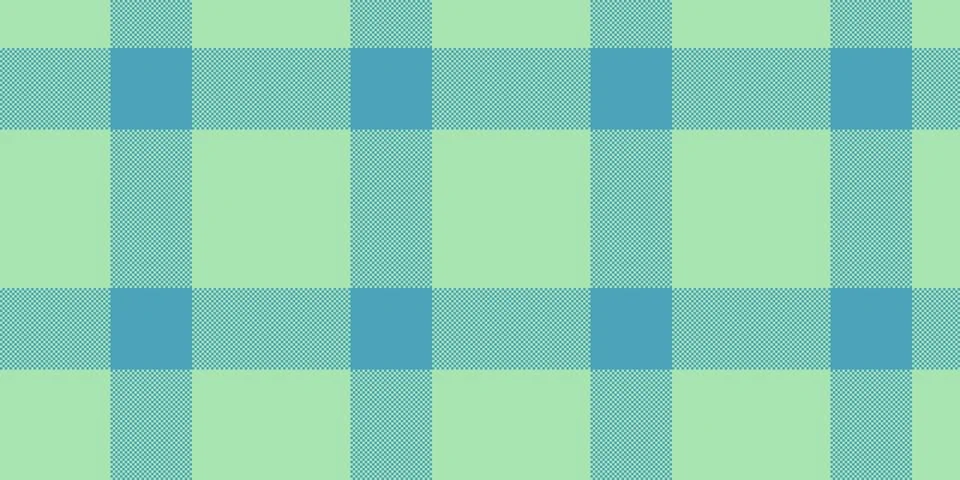 This seamless vector pattern features a classic plaid design in soothing ligh Stockillustratie