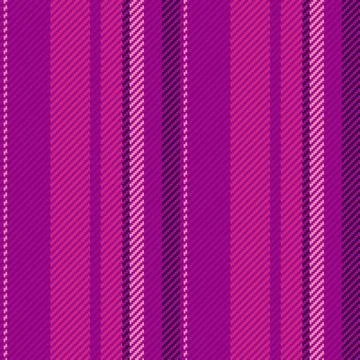 This seamless vector pattern features a vibrant purple striped textile design 库存插图