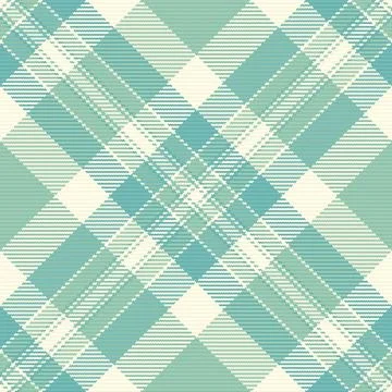 A seamless vector pattern featuring a classic diagonal plaid tartan design in Stockillustratie