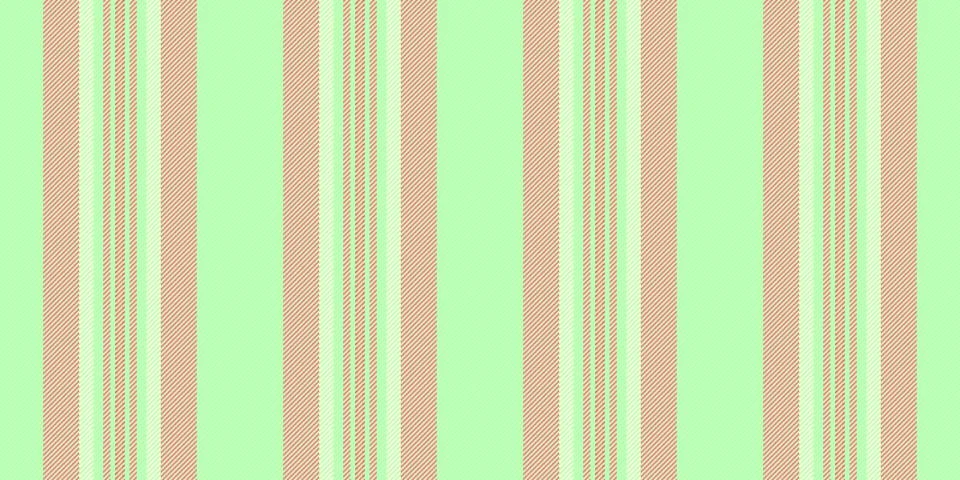 Seamless vector pattern featuring a fresh vertical striped design in soft gre Stock Illustration