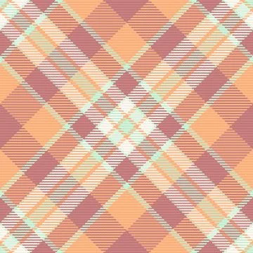 A seamless vector pattern featuring a soft, pasteltoned plaid tartan design.  库存插图