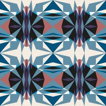 Seamless vector pattern geometric background. Abstract pattern graphic Stock Illustration