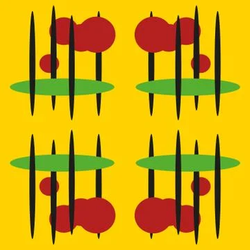 Seamless vector pattern geometric background. Abstract pattern graphic Stock Illustration