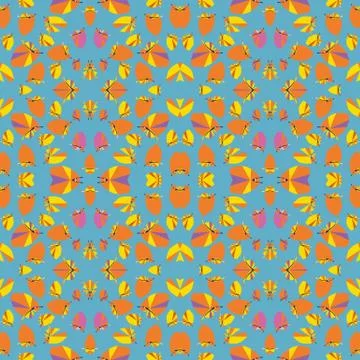 Seamless vector pattern geometric background. Abstract pattern graphic Illustrazione stock